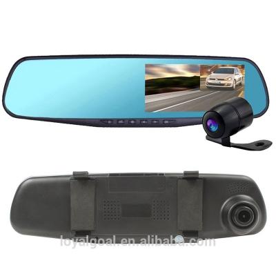 China 4.3 Inch Factory New Product M301 4.3 Inch Show Car 1080p Dual Dash Cam Lens, Car Dvr Camera Recorder for sale