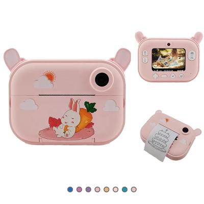 China Educational-Toys Recording Children's Kids Function Cameras Which Can Be Printer Thermal Paper Photo Color Image Color Fast Printed Flash Camera for sale