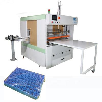 China Custom Made Steel Food PE Stretch Film Power Supply Food Technology Equipment Medical Packaging Machine for sale