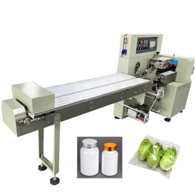 China Widely Used Food Factory Sale Various Empty Bottle Horizontal Pillow Vacuum Packing Machine for sale