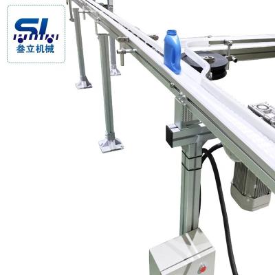 China Building Material Shops Cost Effective Chain Conveyor Belt Mini Plastic Conveyor Machine for sale