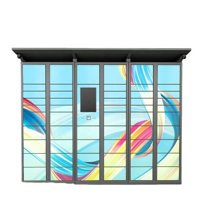 Китай OEM/ODM Cold Rolled Outdoor Smart Electronic Parcel Locker Metal Steel Custom Lockers продается