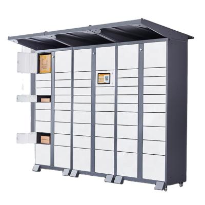 China Smart Electronic Supermarket BAIWEI Metal Locker Parcel Locker Express Mail Delivery Mail Locker System With Software for sale