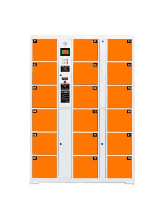 China 0.8-1.2mm BAIWEI Galvanized Sheet BAIWEI Outdoor Smart Locker Wireless QR Code Locker Module Network Storage Cabinet for sale