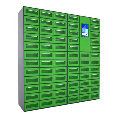 Κίνα 0.8-1.2mm Galvanized Sheet USB Charging Electronic Card Locker 60 Door Locker Machine Mobile Phone Storage Cabinet Cell Phone Filling Locker προς πώληση