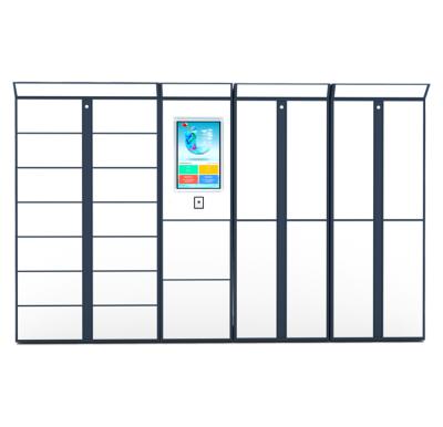 Cina 0.8-1.2mm Galvanized Sheet Smart Laundry Locker With 21.5