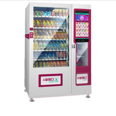 China 0.8-1.2mm Galvanized Sheet Vending Machine Snacks and Drinks and Combo Vending Machine 3C Product Vending Machine Power Dispenser for sale