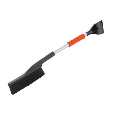 China Car Window Exterior 2 in 1 Car Ice Scraper Snow Brush Sweeper for Windshield Snow Removal Snow Car Brush for sale