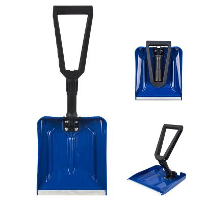 China Heavy Duty Folding Snow Shovel Shovel Snow Plow Tools Widening Snow Shovel For Car for sale