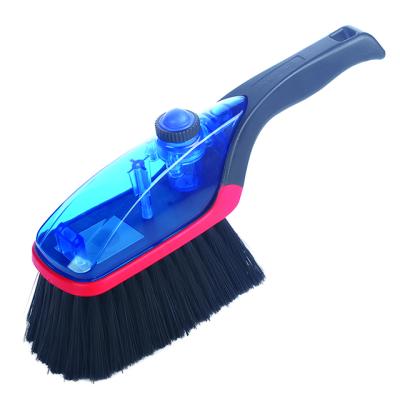 China Wholesale 2020 new car tire water flow through car cleaning brush/car wheel wash brush/tire tire brush for sale