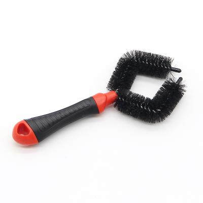 China Bike Tire Chain Cleaner Kit Brush Cleaner Brush Cleaning Brush Wheel Chain Spoke Bike Tire Brush for sale