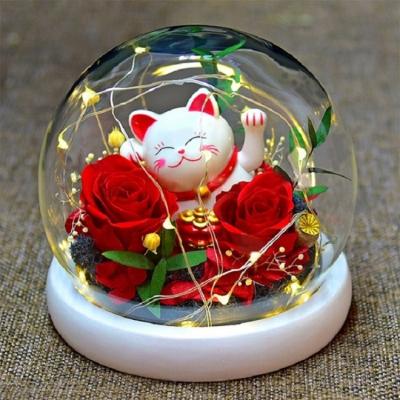 China Weddings Decoration New Ammy Style Preserved Flower Gift Lucky For Home Decoration Friend Gifts for sale