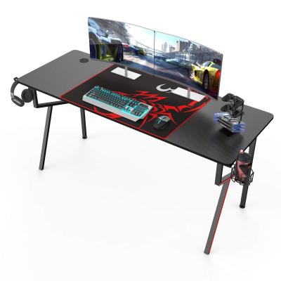 China Multi-Functional Led Computer Table Computer Desk Table Convertible Table Computer Desk Led Gaming Table for sale