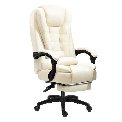 China Modular Comfortable Massage Function Ergonomics PU Swivel Executive Office Leather Leather Chair For Office Furniture for sale