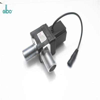 China GIBO Plastic Sensor Basin Tap 1/2 Inch Water Solenoid Valve for sale