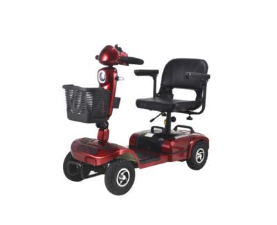 China 2023 New Designed Unisex 4Wheel Folding Electric Elder Scooter With 350W Motor for sale