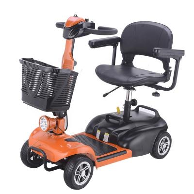 China 4 wheel unisex electric scooter foldable scooter for the elderly for sale