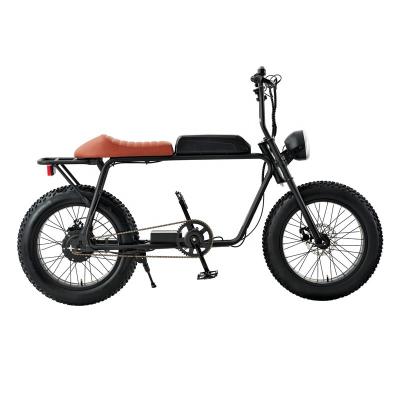 China Carbon Steel Electric Bicycle 48V 500W Brushless Motor Electric Bike Mountain E Bike Folding for sale