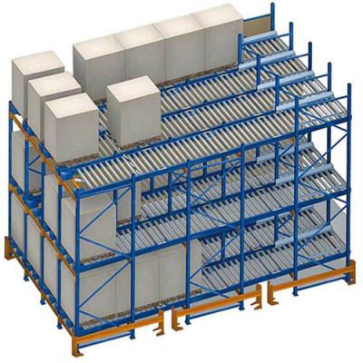 China High Quality Dynamic Flow Rack Corrosion Protection Pallets For Warehouse Storage for sale