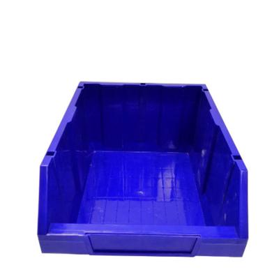 China Multi-Size Storage Warehouse Work Sustainable Plastic Stackable Bins For Small Fittings for sale