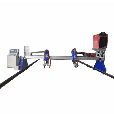 China Building Material Stores Work Area 3000x7500mm Gantry CNC Metal Plasma Cutter Cutting Machine for sale