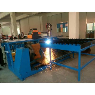 China Building Material Stores CNC Gas Plasma Steel Pipe Cutting Machine for sale