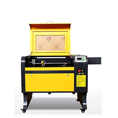 China Laser Engraving Working Area 400x600mm Model 4060 CO2 Laser Engraver Cutting Engraving Machine for sale