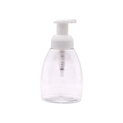 China COSMETIC PACKAGING 40mm pp Foam Pump 250ml Soap Pump Bottle Colorful Plastic Liquid Foaming Shampoo Dispenser Bottle for sale