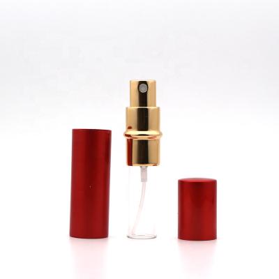 China Non Spill 5ml 8ml 10ml Aluminum Perfume Atomizer Spray Perfume Bottle for sale