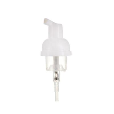 China Non Spill 30/410 Plastic White Hand Pump Bottle Plastic Hand Sanitizer Pump Dispenser Liquid Soap Foam Dispenser Pump With Full Cap for sale