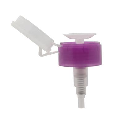 China Non Spill 28mm 33mm Cosmetics Nail Liquid Pump Dispenser Plastic Nail Pump for sale