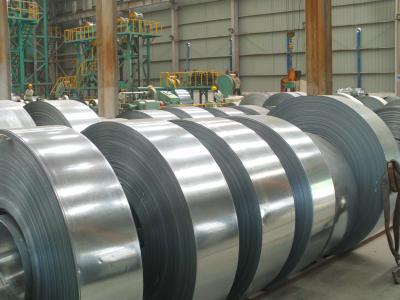 China Minimal spangle Hot Dipped Galvanized Steel Strip / Strips EN 10142, JIS 3302, ASTM 653 for sale