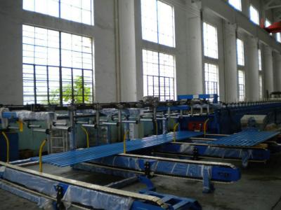 China Automatic Roofing Roll Forming Machine Cold Rolled Steel Panel Forming Line for sale