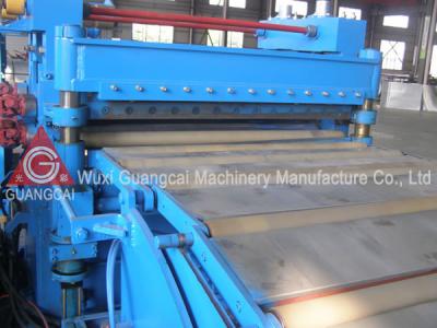 China Hydraulic Aluminum / Steel Coil Slitting Line Cold Rolled Steel Sheet Slitting Equipment for sale