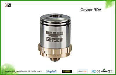 China 304 Stainless Steel DIY RDA Drip Tank Geyser Atomizer , Rebuildable Atomizer Tank Geyser for sale