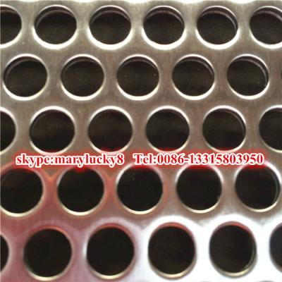 China Stainless steel perforated metal /SS316 Perforated metal/4x8 stainless steel perforated sheet for sale