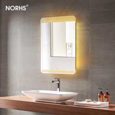 China Wholesale Custom Design LED Waterproof Touch Illuminated Smart Bathroom Backlit Mirror for sale