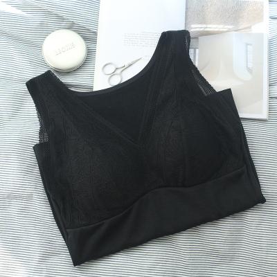 China QUICK DRY hyaluronic acid self-heating warm vest basing antibacterial and anti-thin round neck shirt underwear for sale