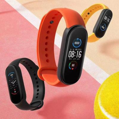 China original Miband 5 watch M5 MI band bracelet Miband 5 playback MP3 band xiaomi 5 smart global version original miband 6 for sale