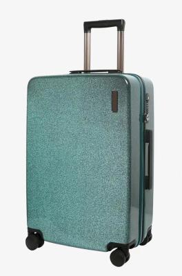 China Novelty Hard Side Carry On Luggage Hard Cover Luggage With Electroplating for sale