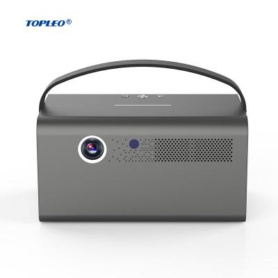 China Topleo Home Theater 1080p High Quality Mini Smart Wireless Wifi Android Portable Projector Short Throw Led Projectors for sale