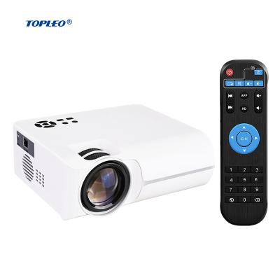 China Short Hot Sales 1080p Mini Portable Home Theater Movie LCD Projector BT Android Wireless Business Projectors Phone Smart Projector for sale