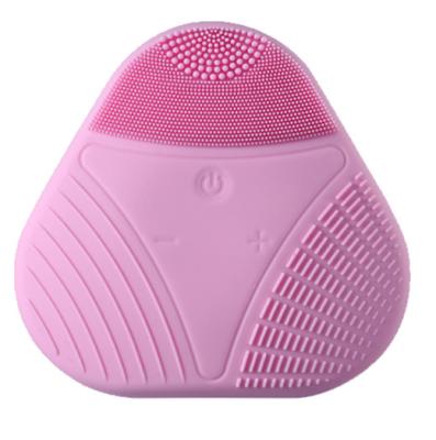 China Hot Product Mini Silicone Facial Cleanser Brush Machine Face Deep Cleansing Remover for sale