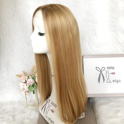 China European Virgin Hair 100% Natural Straight Natural Virgin Human Hair Ear To Top Skin Tone Kosher Wigs With 5*5 Ear Lace for sale