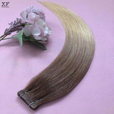 China Hot Selling Silky Straight Virgin Hair Tape Extensions Brazilian Hair Tape Hair Extensions for sale