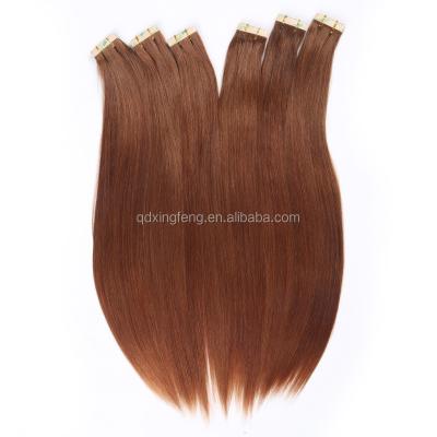 China Wholesale Silky Straight Wave Tape And Seamless 100% European Hair Extensions for sale