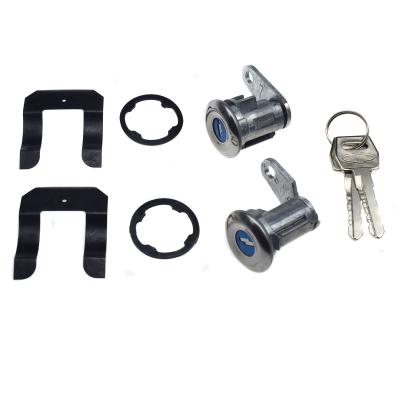 China NEW Pairs Door Lock Keyed W/2 Cylinder For Ford Club Wagon Ranger E-100 Econoline 5070001, DL15504 6*6*9 for sale