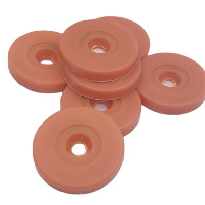 China Weatherproof Custom Rugged Orange Color 13.56mhz ABS Token Tag for sale