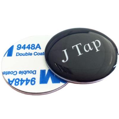 China Custom 30mm Epoxy Weatherproof / Waterproof nfc 13.56mhz Anti Metal Tag For Metal Surface for sale