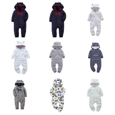 China Spring Autumn Winter Clothing Crawling Overalls Ins Style Washable Warm Baby Long Crawling Romper Printed Cotton Kid Wear For Wholesale for sale